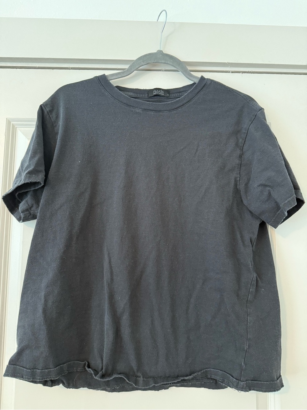 Everyday Cotton T- Shirt - Black NUUDS